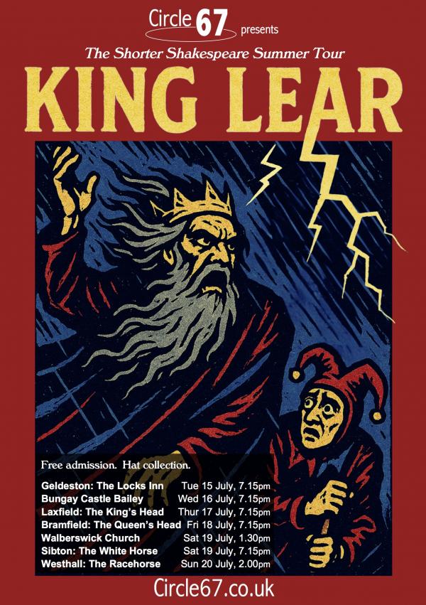 King Lear A4 poster